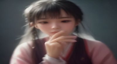 艺术摄影棚内摄影师通过大型柔光箱为模特布光，画面呈现专业学院派拍摄氛围